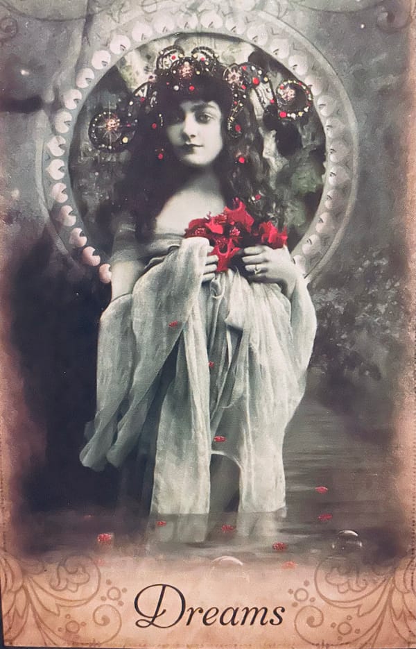 High vibration~indulge in your dreams.